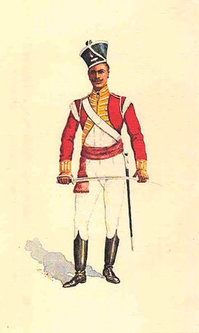 Soldier from the 9th Bombay Infantry