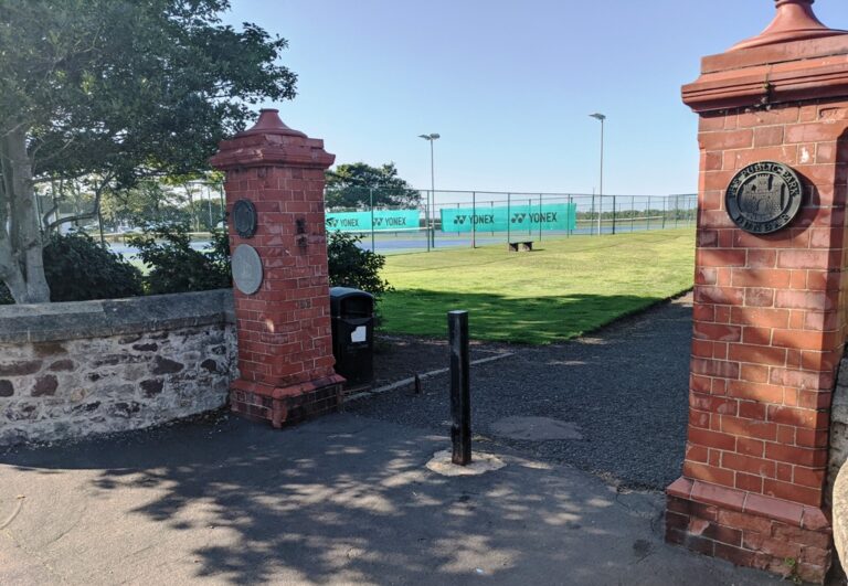 Entrance to Winterfield Park today