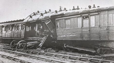 The railway disaster at Dunbar in 1898
